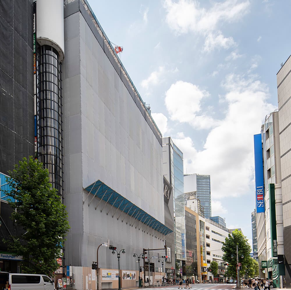 建設中の現場外観