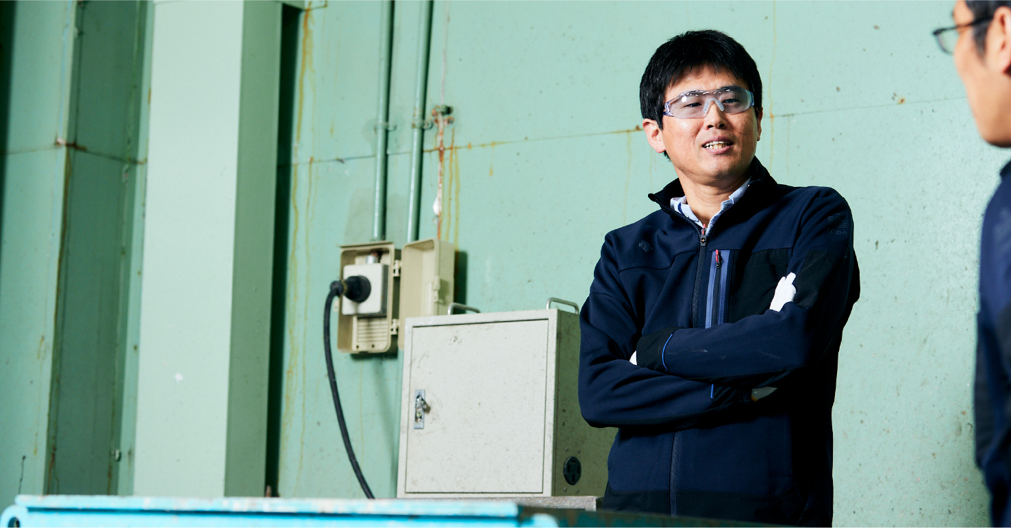 INTERVIEW 01 技術研究所社会基盤再生部 K.M