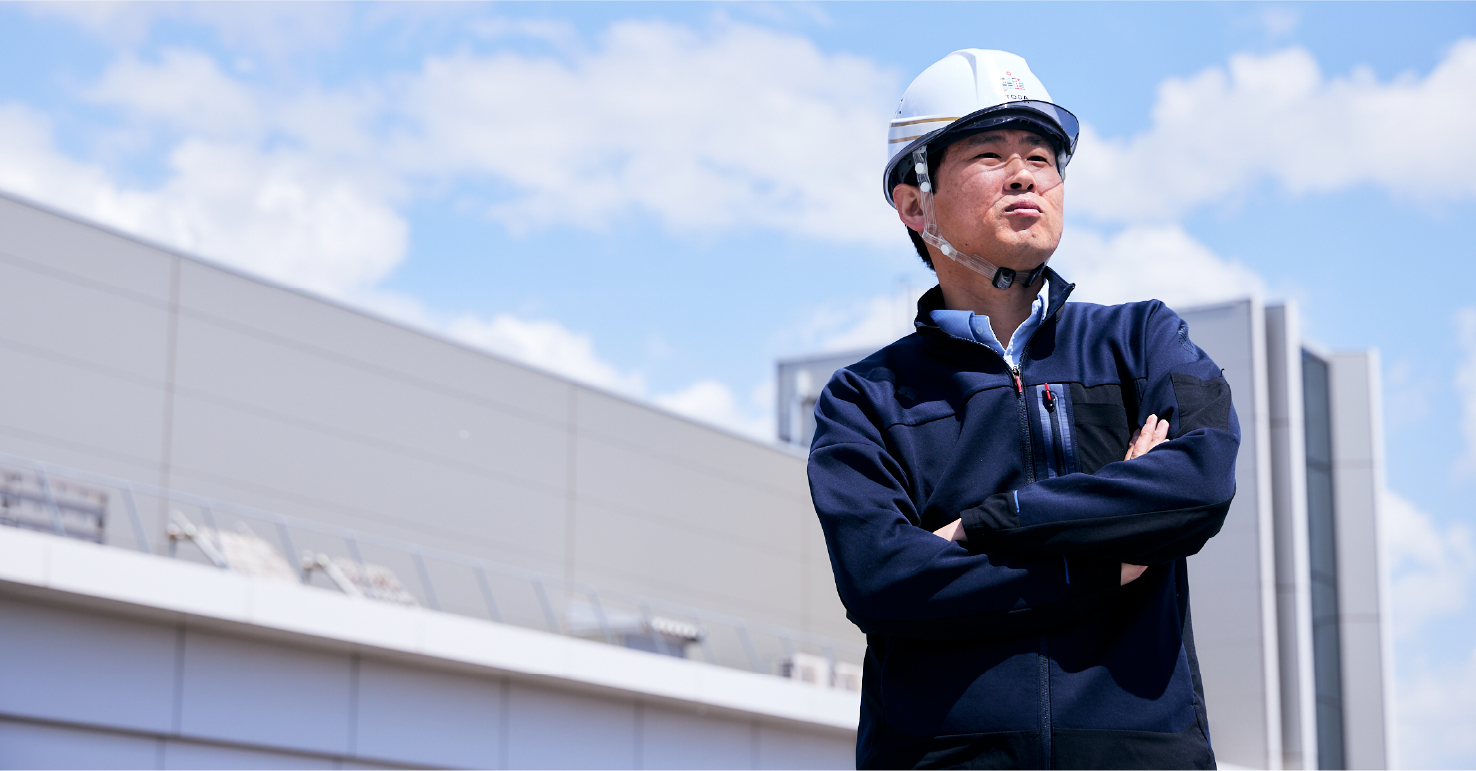 INTERVIEW 01 技術研究所社会基盤再生部 K.M